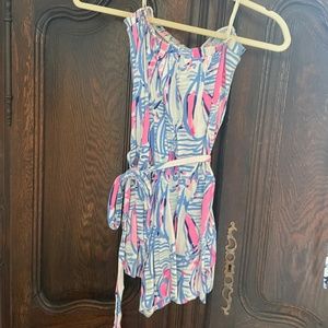 Lilly Pulitzer Ritz Strapless Romper Size Small - image 1